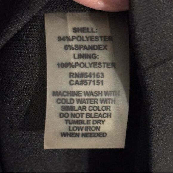 Ellen Tracy | Women’s Black Evening Cocktail Dress 12 - Picture 14 of 16